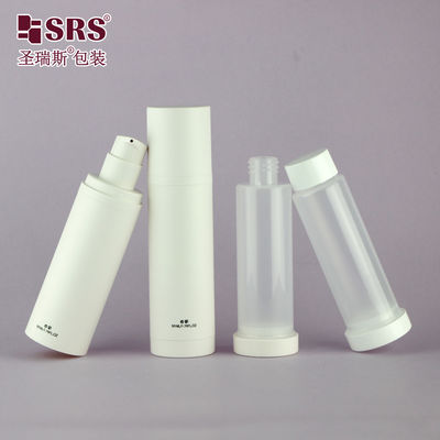 Αγορά 30 ml 50 ml 100 ml PP PCR Ανακυκλώσιμο κενό φιαλίδιο αντικατάστασης ορού χωρίς αέρα online manufacture