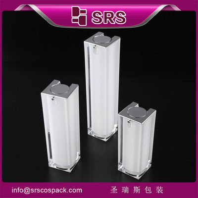 Αγορά SRS Airless Pump Cosmetic Περιέχει 15ml 30ml 50ml Luxury Acrylic Συσκευή προσωπικής φροντίδας online manufacture