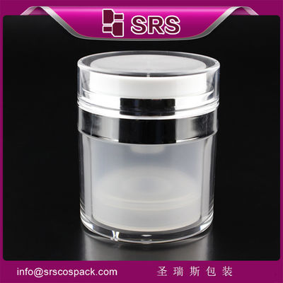 Αγορά Α100 15 ml 30 ml 50 ml βάζο λευκή αντηλιακή αντλία για κρέμα περιποίησης δέρματος online manufacture