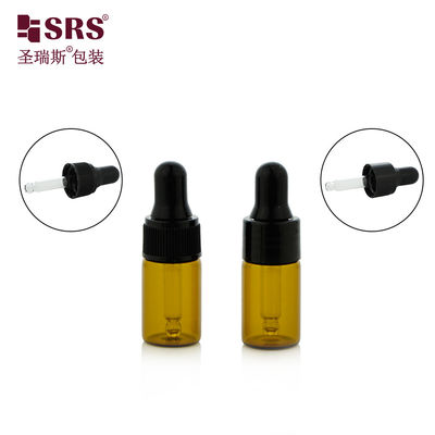 Αγορά 3 ml 5 ml Μικρό ταξιδιωτικό μέγεθος Ασθητικό έλαιο πλαστικό μπουκάλι γυαλιού online manufacture