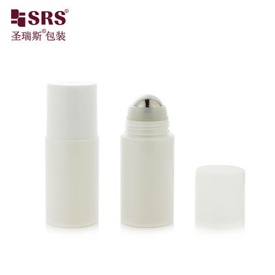 Αγορά 50 ml 60 ml 90 ml κενό PET κομψή μπάλα κυλίνδρων πλαστικό μπουκάλια λάδι σώματος Roll On online manufacture
