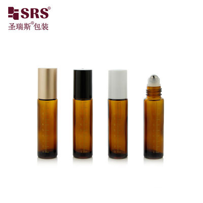 Αγορά BLPM Glass Roller Bottle διάφανο καλούπι γυάλινη κατασκευή λεία εφαρμογή κυλινδρικής μπάλας ιδανική συσκευασία αιθέριων ελαίων online manufacture