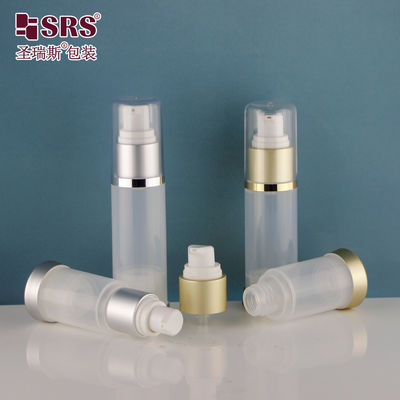 Αγορά A025 15ml 30ml 50ml PP Διαφανής Λάμψη Προσαρμογή Μασκούρα Φροντίδας Δέρματος Ζελέ Αέρος αντλία Φιάλη Συσκευή online manufacture