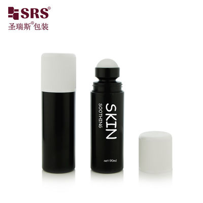 Αγορά RPPD1-90ML Μαύρο Matte PP πλαστικό μπουκάλι με ανθεκτικό στα παιδιά κάλυμμα Διπλό τοίχωμα χωρίς διαρροή για αντιδιασφάνεια ζελέ online manufacture