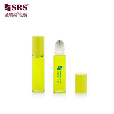 Αγορά PET-10ML πλαστικό PET Διαφανής γυαλιστερή επιφάνεια ρολό στο μπουκάλι Εφαρμοστής Περιεκτικό συσκευασία με χάλυβα μασάζ μπάλα online manufacture