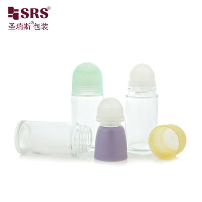 Αγορά BLPG-C 60ml Wholesale Empty Clear Glass Roll On Deodorant Bottle Packaging Factory Εταιρεία κατασκευής online manufacture