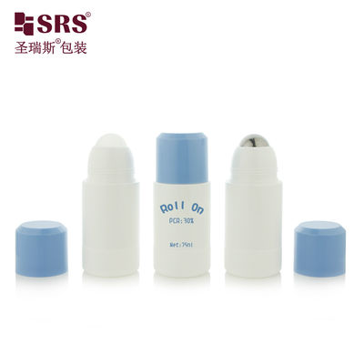 Αγορά RPPE 50 ml 75 ml ελαφριά πλαστικά κυλίνδρια μπουκάλια επαναπλήρωσης για ζελέ αποσμητικού και σκεύη σώματος ταξιδιού online manufacture