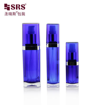 Αγορά σαπούνι με σχήμα suqare L051 15ml 30ml 60ml 120ml διαφανές πλαστικό μπουκάλι σαπούνι online manufacture