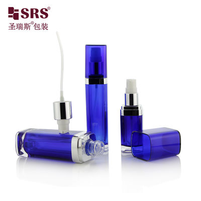 Αγορά SRS China Manufacture Ακρυλικό καλλυντικό 15ml 30ml 60ml 120ml πλαστικό μπουκάλι λοσιόν με καπάκι online manufacture