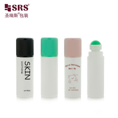 Αγορά RPPD1-90ML New Color Plastic PP PCR Roll On Deodorant Gel Bottles With Child Proof Cap online manufacture