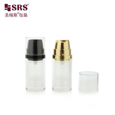 Αγορά SRSA404 15ml 30ml 50ml Transparent AS Plastic Airless Bottle For Facial Gel Serum Packaging online manufacture