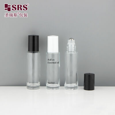 Αγορά BLPM-15ML SRS παχύ τοίχωμα πολυτελή διαφανές κεχριμπαρένιο χρώμα γυαλί Roll On μπουκάλι για αρώματα αιθέρια έλαια online manufacture