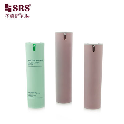 Αγορά SRS-FO 30ML 50ML Στρογγυλό PP Airless Μπουκάλι Αντλίας Για Λοσιόν Προσώπου Δοχείο Συσκευασίας Καλλυντικών online manufacture