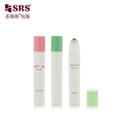 Αγορά RPPF 30ML New Arrival Plastic Hair Essence Serum Roller Steel Ball Bottle online manufacture