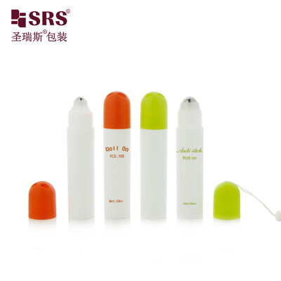 Αγορά Χονδρική 20ml Άδειο Πλαστικό Φιαλίδιο Roll-on Στρογγυλό Κάλυμμα Μπάλας από Ατσάλι για Υγρό Αφαίρεσης Λεκέδων Υφασμάτων online manufacture