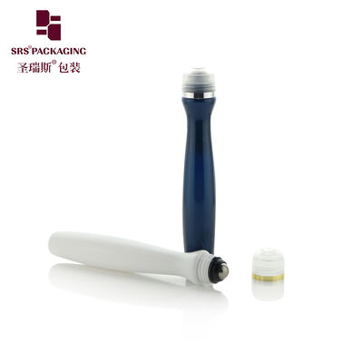 Αγορά 15 ml PETG Roll On Bottle Slim Curved Body Σφαίρα από ανοξείδωτο χάλυβα για αιθέρια έλαια online manufacture