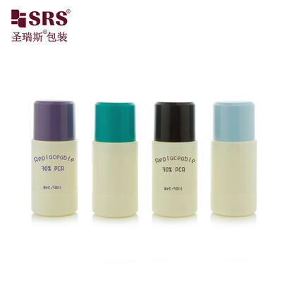 Αγορά Χονδρικό Custom Logo 50ml/70ml Αντικατάστατο Roll On Bottle Empty Rollerball Packaging για αποσμητικά & αιθέρια έλαια online manufacture