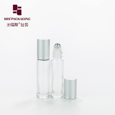 Αγορά 10 ml 1/3 oz γυάλινο διαυγές παχύ τοίχωμα άδεια μπουκάλια κυλίνδρων αιθέρια έλαια online manufacture