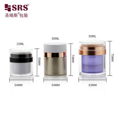 Αγορά 15ml 30ml 50ml Αέρας Αντικατάστατο Ακρυλικό Κρέμα Κοσμητικής Κύπελλο Περιεκτικό online manufacture
