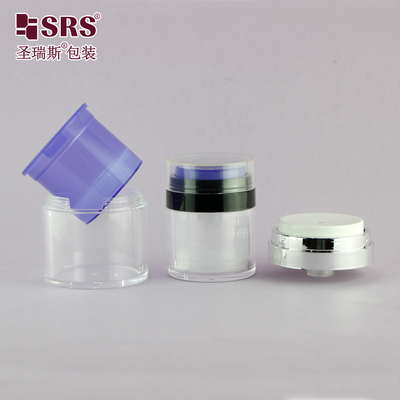 15ml 30ml 50ml πλαστικό αναντικατάστατο δοχείο Custom χρώμα κρέμα χεριών ορό ζελέ ακρυλικό αέρα χωρίς βάζο