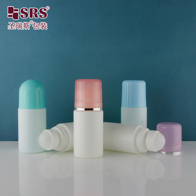 2 ουγγ Round Matte PP PCR Antiperspirant Gel Plastic Roll On Customization Deodorant Roller Bottle (Στρογγυλό Ματ PP PCR Αντιδιαπνευστικό Τζελ Πλαστικό Ρολ Επεξεργασίας)