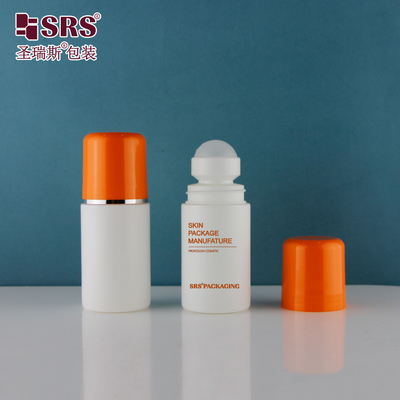 60 ml 2 oz Custom Color PP PCR Περιβαλλοντικά φιλικό πλαστικό μπουκάλι Αποσμητικό Roll On Packaging