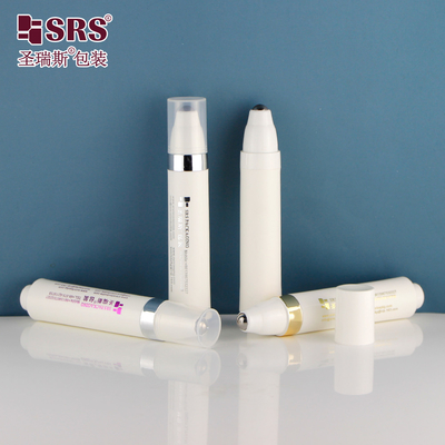 10ml PP PCR Ανακυκλωμένο υλικό πλαστικό προσαρμογή τύπου τύπου τύπου αέρας μασάζ οπτικό ορό 1/3 oz Roll On μπουκάλια