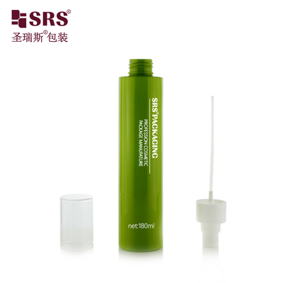 180 ml 6 oz πλαστικό κενό εξατομικευμένο ψεκαστήρα φιάλη ψεκασμού PET