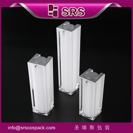SRS Airless Pump Cosmetic Περιέχει 15ml 30ml 50ml Luxury Acrylic Συσκευή προσωπικής φροντίδας