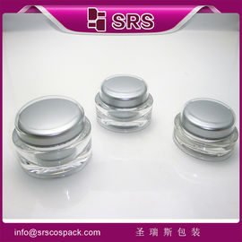 J040 15 ml 30 ml 50 ml στρογγυλό σχήμα καλλυντικό βάζο για κρέμα δέρματος