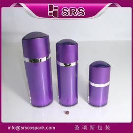 SRS κενό πολυτελές καλλυντικό μπουκάλι 30ml 60ml 120ml πλαστικό σχήμα ματιών μαύρο ακρυλικό δοχείο
