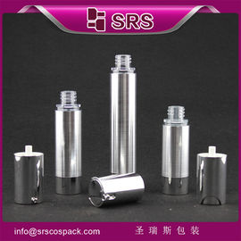 TA021 15ml 30ml 50ml κυλινδρικό σχήμα ασημένια αέριο καλλυντικό μπουκάλι αντλία