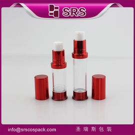 A0214B 5 ml 10 ml άδεια φιάλη χωρίς αέρα, υψηλής ποιότητας ταξιδιωτική φιάλη κενού μεγέθους