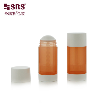 15ml 30ml 50ml 75ml 90ml Κενό Στρογγυλό PP PCR Ανακυκλώσιμο Eco Deodorant Stick Container