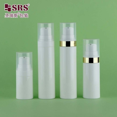 30 ml 50 ml Luxury Elegant PCR PP Περιβαλλοντικά φιλικό υλικό Οδοντόκρεμα μπουκάλια Ανεμογενής αντλία μπουκάλι 15 ml