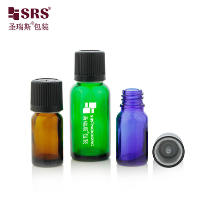 5ml 10ml 15ml 30ml 50ml 100ml 18/415 Κενά γυάλινα μπουκάλια με προστασία παιδιών