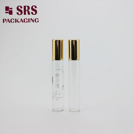 8 ml διαφανές ρολόι σε γυάλινο μπουκάλι αρωματικού ελαίου άδειο