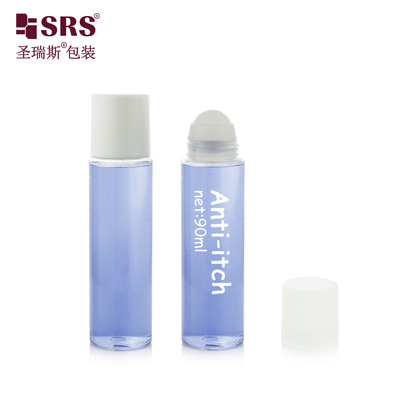 90 ml χωρητικότητας Φαρμακευτική πλαστική φιάλη με πλαστική σφαίρα