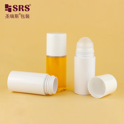 PET43 130ML 170ML Μεγάλη χωρητικότητα PET πλαστικό προσαρμόστε χρώμα Στρογγυλό PCR Ανακυκλωμένο ρολό στο μπουκάλι για ζελέ αποσμητικού
