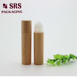 RPP-30ml πλαστικό μπουκάλι με πλαστική μπάλα και πλαστικό καπάκι με τυπωμένο ξύλινο προσαρμοσμένο ρολό στο μπουκάλι