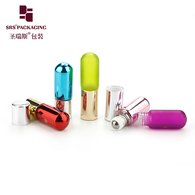 BLP-3ML Προσαρμογή Εύκολο γυάλινο σωλήνα Roll On Flask για ελεγχόμενη εφαρμογή