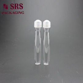 SRS8447-15ML διαφανής PETG κυλίνδρος με σχήμα ακτίνας σε μεταλλική σφαίρα, άδειος για οξυγόνο των ματιών