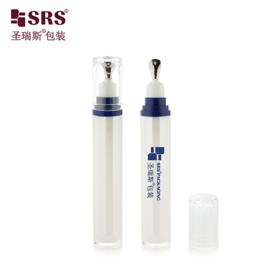 LR001-15ML Υψηλής ποιότητας Χωρίς διαρροή Ακρυλική Προσαρμογή Οφθαλμικό ορό Κοσμητική συσκευασία Εφαρμοστής μετάλλου