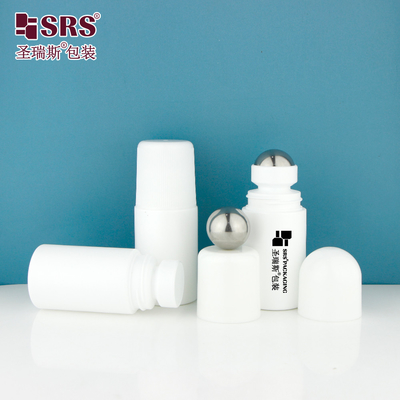 RPPC-60ML Στρογγυλό λευκό φιαλίδιο συσκευής ψεκασμού ενέσιμης ύλης πλαστικού PP PCR ανακυκλωμένο φιλικό προς το περιβάλλον