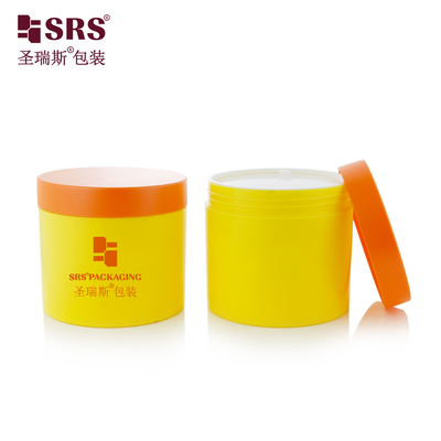 SRSQ 400g κενή γυαλιστερή επιφάνεια PP PCR ανακυκλωμένο υλικό με πιστοποιητικό Κρέμα σώματος βάζο δοχείο Προσαρμόστε χρώμα διαθέσιμο
