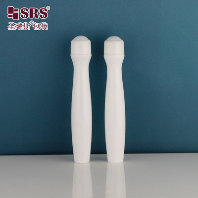 Στρογγυλό σχήμα μέσης 15ML Roller Ball Roll on Bolttles για μασάζ οπτικού ορού