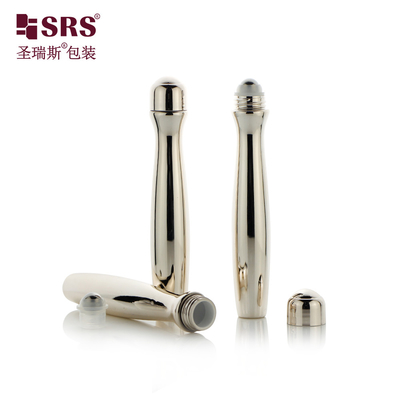 SRS8447-15ML Καλλυντικά ανανεωτικά υγρό διαφανές PETG ρολό στο μπουκάλι με ατσάλινη σφαίρα Προϊόντα περιποίησης δέρματος