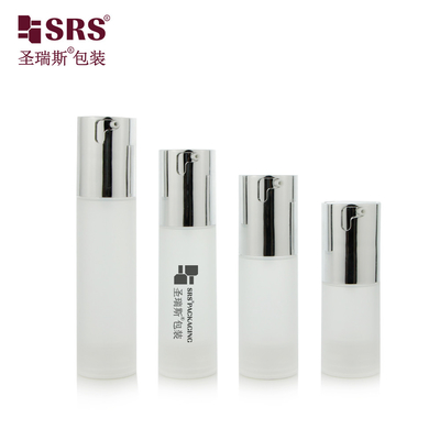 TA023 20ml 30ml 40ml 50ml Λάμψη Ματ σε Μούχλα Ενέσιμη Διαφανής Παγωμένη PP PCR Ανεμογενής Φιάλη Για Ιστοσελίδα Κοσμετικής Συσκευής