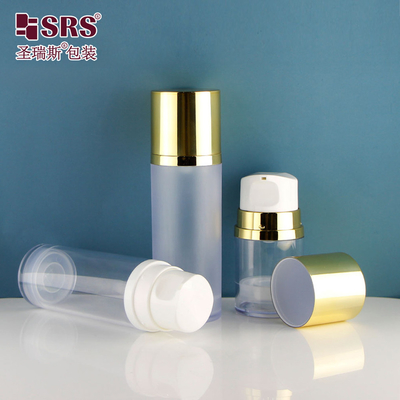 Α0215 50ML 120ML 150ML Κενό πλαστικό κομψό ανθεκτικό AS κενό αέρα χωρίς μπουκάλι λοσιόν τέλειο για εσωτερική και εξωτερική χρήση
