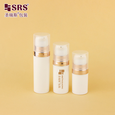 Α028 5ml 10ml 15ml 20ml Κενό Στρογγυλό PP Ανακυκλωμένο υλικό Τσέπη Gel προσώπου Αέρας αντλία μπουκάλι δείγμα Ένεση Χρώμα Προσαρμογή